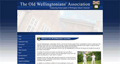 Desktop Screenshot of oldwellingtonians.co.uk